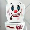 Pegatinas de baño sangrientas de Halloween, pegatinas decorativas de Ghostface, serie AFH, horror transfronterizo, pegatinas exageradas para inodoro, pegatinas decorativas de pared