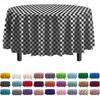 Toalha de Mesa Bolinhas Douradas Rosê Mais Vendida da Amazon Descartável Pevar Toalha de Mesa Redonda Festa de Aniversário Casamento