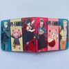 Carteira Envolvente da Casa de Brincar de Espião de Anime Yorania SPYxFAMILY Porta-Moedas de Desenho Animado Carteira de Couro