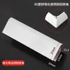 Zoclo de Gabinete de Aleación de Aluminio con Luz LED de Ambiente Luminoso Negro Zoclo de Esquina con Tira de Luz Línea de Base Envolvente