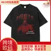 Camiseta Sung Jin Woo Transfronteriza Aliexpress Anime Talla S - Solo - Camiseta de Algodón Lavada Retro Plana