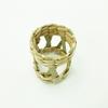 Anillo de servilleta de hierba de calabaza tejido a mano directo de fábrica, anillo de comida tejido con hierba, hebilla de servilleta de restaurante occidental, anillo de calabaza de loto, anillo tejido con hierba