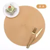 ¡Guau, Salvamanteles Redondo Tejido Simple Ningxin Pp con Tamaño Personalizado e Impresión a Color, Mantel Ovalado Bordado, Salvamanteles Aislante de Calor