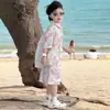 Ropa Infantil, Ropa de Verano para Vacaciones en la Playa para Niños, Trajes de Manga Corta, Ropa Casual Fresca Estilo Coreano Hong Kong Estilo Callejero para Niños