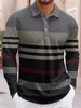 2026 Novo Estilo Transfronteiriço Amazon Estampada Tendência Moda Casual Camisa Polo de Botão Camisa Polo de Botão