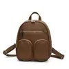 Mochilas Casuais Versáteis de Nicho Europeias e Americanas para Mulheres, Mochilas Escolares Retro de Grande Capacidade, Bolsas de Viagem, Mochilas