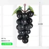 Cacho de Uva Simulado Fruta Simulada Plástico Uva Criar Fruta Falsa Modelo para Tiro Adereços Decoração Pingente