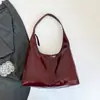 Bolsa tote casual descontraída para mulheres, grande capacidade, nova moda 2026, bolsa de ombro macia de couro para o dia a dia
