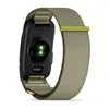 Adecuado para correa de muñeca Garmin CIRQA, pulsera inteligente Garmin sin pantalla, correa de nailon con velcro