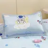 Funda de almohada infantil de seda de hielo de dibujos animados clase A individual 30X50 Verano 2026 Nuevo modelo Refrigerante Funda para núcleo de almohada de seda de hielo