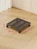 Estante de Armazenamento para Gaiola de Pássaro para Uso Doméstico, Suporte Pequeno para Gaiola de Gato e Cachorro, Base com Rodas de Suporte de Carga, Estante de Armazenamento com Base Móvel