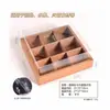 Jiugongge - Caja de postres para picnic, camping, salida de primavera, olla caliente, caja de embalaje transparente para llevar, caja de embalaje desechable para pasteles