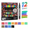 Bolígrafo Marcador de Tela Popular de Temu para Graffiti en Ropa, Camisetas, Firma Pintada a Mano, Marcador Impermeable que No se Desvanece, Bolígrafo para Pintar Tela