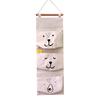 Bolsa de almacenamiento de tela para colgar en la pared del dormitorio, bolsa de almacenamiento para colgar en la pared, bolsa de almacenamiento para teléfono móvil, artefacto para colgar en la pared