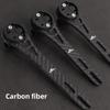 Soporte para Computadora de Fibra de Carbono para Bicicleta Aleación de Aluminio Soporte Integrado para Medidor de Computadora Bicicleta de Montaña Garmin Bicicleta de Carretera Soporte para Computadora