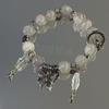Pulsera de Mariposa Amor Flor Otoño Nueva Pulsera de Cristal de Mariposa para Mujer, Diseño de Nicho, Estilo Ins, Joyería de Pulsera para Estudiante de Alta Gama