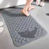 Alfombrilla Antideslizante para Baño, Alfombrilla para Ducha de Baño, Alfombrilla Impermeable Anticaída para Pies en Baño Doméstico, Alfombrilla para Suelo de Inodoro con Ventosa