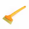 Pá de Neve para Carro, Ferramenta de Remoção de Neve, Raspador de Neve Grande de Borracha, Raspador de Neve de Aço Inoxidável para Vidro de Carro, Suprimentos de Inverno para Carro