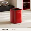 Cubo de Basura para el Hogar 2026 Nuevo Estilo Sala de Estar Dormitorio Oficina Gama Alta Gran Capacidad con Ruedas Cubo de Papel Móvil Buen Artículo