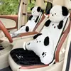 Cojín para Asiento de Coche Lluvia Azul Otoño e Invierno Linda Cubierta de Asiento de Coche de Cachorro Cojín Decorativo Grueso de Felpa Creativo para Asiento de Coche