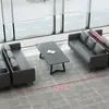 Conjunto de sofás de escritório para lojas 4S, salas de recepção de empresas, áreas de reunião e negociação, escritórios de vendas e áreas de descanso - sofá pequeno de um lugar