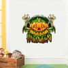 Regalo Sorpresa de Halloween Pegatina Creativa de Calabaza Diablo Decoración Embellecer Dormitorio Habitación Sala de Estar Pegatinas de Pared Amazon