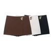 Ropa de Mujer al por Mayor Transfronteriza Otoño Nuevo Estilo Europeo y Americano Culottes Asimétricos con Decoración Metálica 1971240