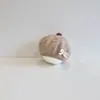 Gorro de Bebé Estilo Otoño e Invierno Cálido Tejido a Mano Cortavientos Boina para Bebés Niñas, Sombrero de Lana con Lazo de Princesita