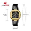 Chaxigo Marca Suiza Transfronteriza Reloj de Cuarzo Decorativo Impermeable Moda Tendencia Reloj para Hombre Venta al por Mayor