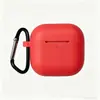 Capa protetora de silicone para fones de ouvido AirPods, cobertura total, resistente a quedas, adequada para fones de ouvido Bluetooth AirPods Pro 3