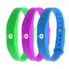 Pulseira de Silicone Rfid Personalizada para Parque Aquático Parque de Diversões Pulseira Nfc Controle de Acesso Pulseira de Silicone Ic