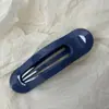 Grampo de Cabelo Grande Estilo Primavera em Gelatina de PC, Presilha Curva Bico de Pato Inspirada em Design, Grampo para Meio-Preso na Parte de Trás da Cabeça, Grampo para Rabo de Cavalo
