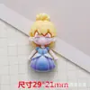 Nueva brillante princesa de cuento de hadas DIY creativa casera funda para teléfono móvil pasador hebilla de zapato refrigerador accesorios de resina