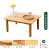 Mesa Kang para el Hogar Mesa de Café Pequeña Simple para Ventana de Bahía Mesa de Centro Simple de Estilo Japonés Mesa Baja de Bambú Mesa Pequeña Tatami Mesa de Centro de Madera Maciza