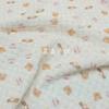 Tecido de Gaze Crepe de Algodão Dupla Camada para Roupa de Casa Adulto