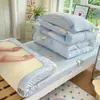 Juego de Ropa de Cama para Dormitorio Universitario de Algodón Puro de Tres Piezas Sábana Individual de Algodón Puro Funda Nórdica Ropa de Cama Universal para Todas las Estaciones