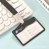 Liga de alumínio licença de trabalho conjunto de cartões de certificado metálicos cordão listagem certificado de trabalho crachá de placa de licença de trabalho do funcionário design da página interna