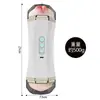 Masturbador Masculino Telescópico Jiuai, Juguete Sexual Automático para Adultos, Entrenador Erótico de Pene, Extractor de Semen
