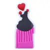 Ventas Directas de Fábrica Encantos para Zapatos Croc Día de San Valentín Material de Goma Blanda de PVC Clips para Zapatos DIY Sensación de Alta Gama Accesorios para Zapatos Croc