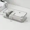 Divisórias de Gaveta Caixa de Armazenamento Embutida Mesa Papelaria Acrílico Transparente Organizador de Desordem para Cosméticos de Mesa Caixa de Armazenamento