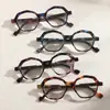 Gafas de Lectura para PC de Comercio Exterior Transfronterizo, Gafas con Diseño Personalizado, Monturas Originales Poligonales Retro, Venta al por Mayor para Hombres y Mujeres de Fabricantes
