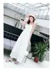 Nuevo Vestido Blanco de Noche de Verano 2026 con un Ambiente Super de Hada, Vestido Ajustado para Mujer, Adecuado para el Uso Diario