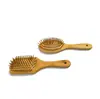 Pente com Almofada de Ar Venda Quente Transfronteiriça Pente com Almofada de Ar Antiestático Pente de Bambu para Cabelo Pente de Cabeleireiro Pente de Madeira para Cabelo Cacheado Pente Massageador