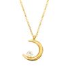 Collar de acero de titanio nuevo que no se desvanece, moda para mujer, temperamento Joker, lujo ligero de alto sentido, cadena dorada para clavícula, joyería al por mayor
