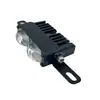 Foco Led de Alta Brillo para Motocicleta, Luz de Rejilla para Vehículo Eléctrico, Haz Alto y Bajo Integrado, Amarillo y Blanco, Conmutable para Modificación, Faro