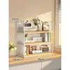 Prateleira de Armazenamento para Mesa Estante de Mesa Prateleira de Armazenamento Multicamadas Bancada Outras Caixas de Armazenamento Rack Organizador de Cosméticos