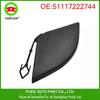 Máscara de olho de reboque frontal de carro adequada para BMW X5E70 51117222744 capa de reboque frontal capa de gancho de reboque