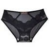 Tanga Renda Vazada Cruzada Feminina Estilo Pura Desejo Sexy Cintura Baixa Estilo Malha Respirável Atacado 6028