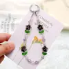 Colgante Corto Floral Fresco y Dulce con Cuentas para Teléfono, Cadena Antiperdida para Teléfono, Colgante para Bolso, Correa de Muñeca para Teléfono