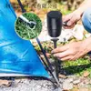 Estacas de Plástico Directo de Fábrica para el Suelo Malla Anti-Maleza Espinas Plantas Verdes Película de Invernadero de Plástico Verde Tela para Malezas Jardinería